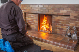 Ramoner une chemin&eacute;e &agrave; gaz